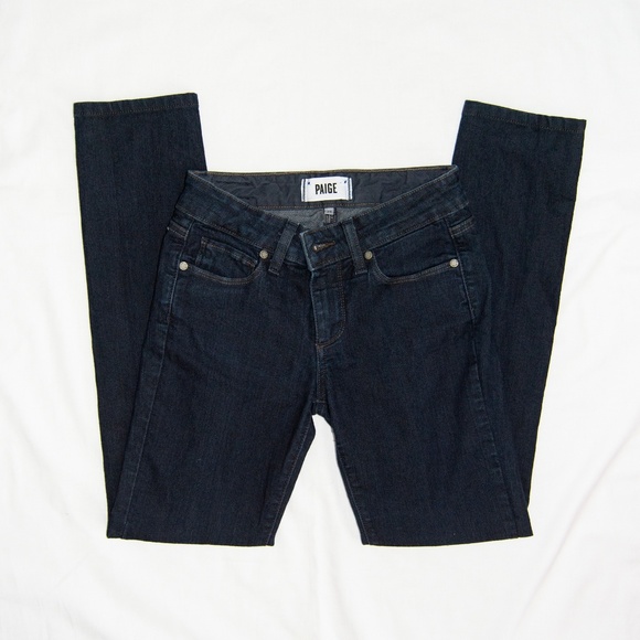 Anthropologie Paige Skyline Skinny Jeans 8" Rise - Picture 2 of 5